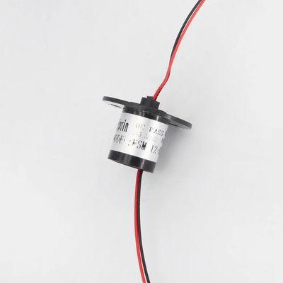 2/4//6/8/12/18 Channel Micro Rotate Slip Ring 2A Diameter 12.5mm for RC Excavator Model DIY PTZ Gimbal Electric Collector Rings(2 Channel)