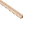 1:12 Scale Dollhouse Miniature Origin Wood Finishing Corner Trims L12in W0.4in (Lot 10pcs) view 1