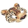 KICHOUSE Eva Leopard Half Face Mask for Halloween Costume Mask for Festivals Fun Cosplay Accessory for Men and Women view 1
