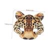 KICHOUSE Eva Leopard Half Face Mask for Halloween Costume Mask for Festivals Fun Cosplay Accessory for Men and Women view 2