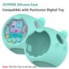 JCHPINE Silicone Cover Case for Punirunes Interactive Digital Toy, Protective Skin Sleeve for Punirunes Digital Pet Toys Squishy Characters Electronic Pets Accessories (Teal Case) view 3
