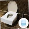 BUGUUYO 10pcs Toilet Seat Covers Disposable Covers Cushion Seat for Travel Hotels Outdoor for Public Toilets view 3