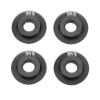 4 Pcs Wheel Rim Adapter Gasket Aluminum Alloy Sturdy Wheel Adapter for TRAXXAS UDR 1/7 RC Car (Black) view 2