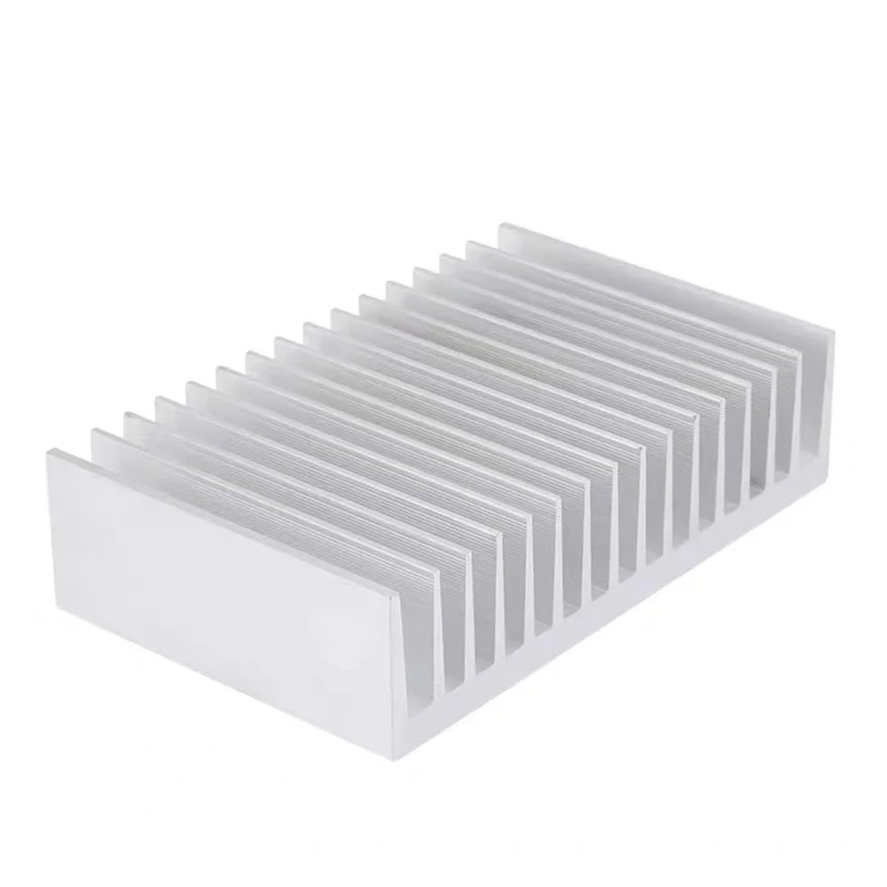 ECO SURECARE High Power Aluminum Profile Radiator Width 160,high 40 Dense Tooth Custom Heatsink 160 * 40 * 100~250mm Electronic Heat Sink(100mm)