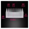 ECO SURECARE High Power Aluminum Profile Radiator Width 160,high 40 Dense Tooth Custom Heatsink 160 * 40 * 100~250mm Electronic Heat Sink(100mm) view 2
