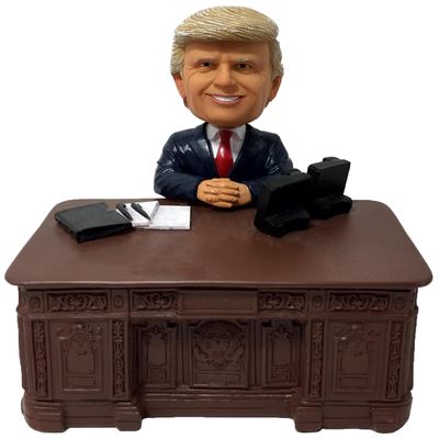 Donald Trump President Resolute Desk White House United States Bobblehead