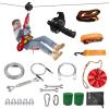 SZHTMZXC 230FT Zipline Kit for Kids and Adults Backyard with Spring Brake view 1