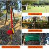 SZHTMZXC 230FT Zipline Kit for Kids and Adults Backyard with Spring Brake view 4