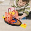 Alomejor Dual Directional Compact Tabletop Basketball Game, Finger Family Friends Increase Fun Reduce Stress for Kids view 3
