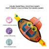 Alomejor Dual Directional Compact Tabletop Basketball Game, Finger Family Friends Increase Fun Reduce Stress for Kids view 4
