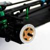 4PCS Universal Aluminum Alloy RC Car Brake Disc Metal Hex Adapter for 1/10 Remote Control Car (Gold) view 2