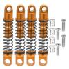 Metal Shock Absorbers Spring Damper Replacement for Jimny 1/16 RC Car (Gold) view 1