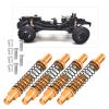 Metal Shock Absorbers Spring Damper Replacement for Jimny 1/16 RC Car (Gold) view 3