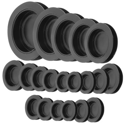 BELLIFFY 20pcs Rubber Plugs Piggy Bank Stoppers Round Stopper Covers for Money Pot