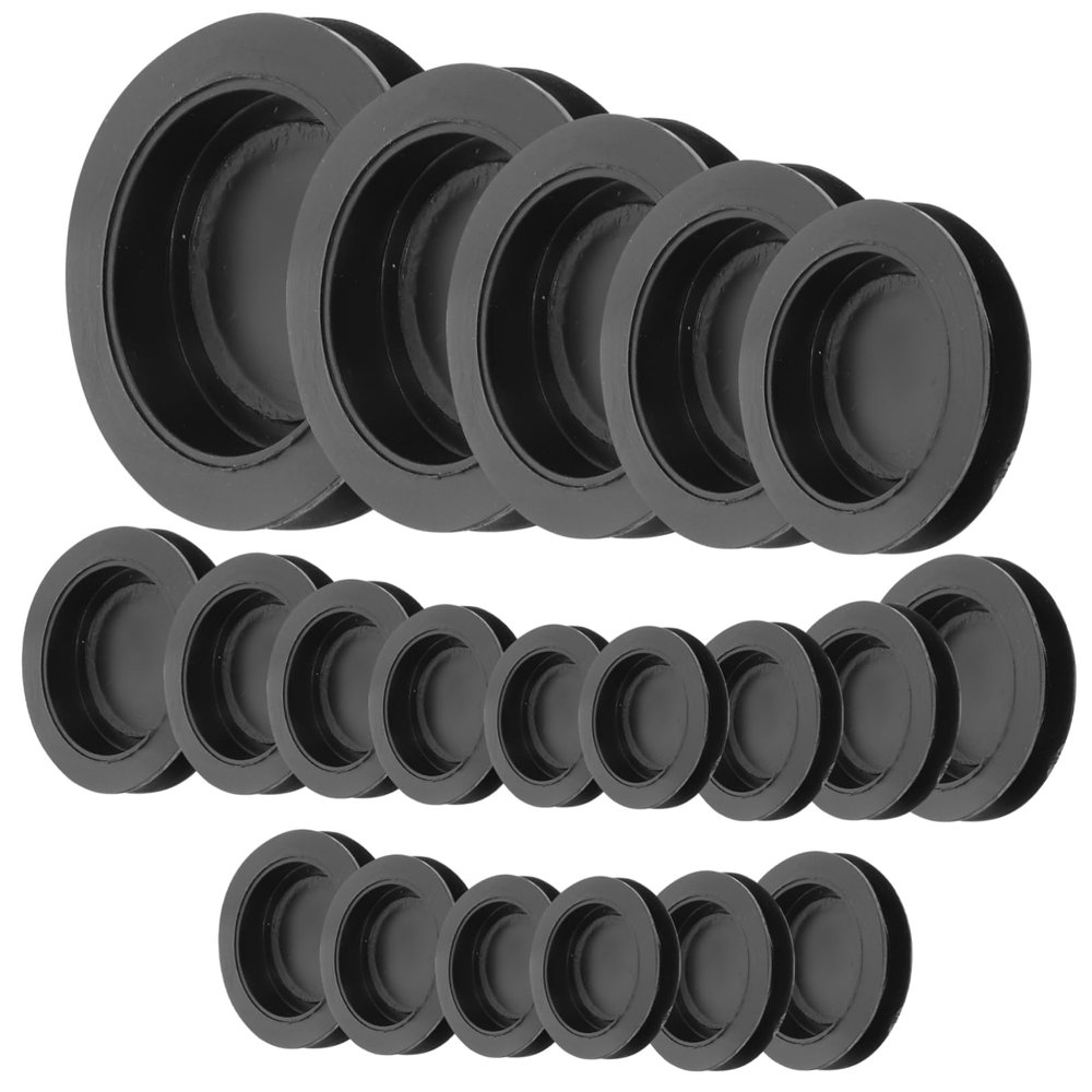 BELLIFFY 20pcs Rubber Plugs Piggy Bank Stoppers Round Stopper Covers for Money Pot