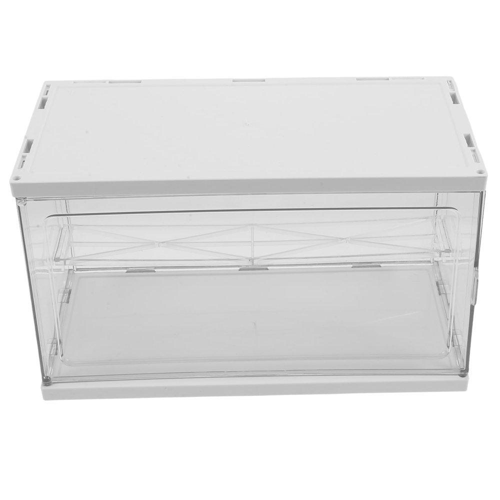 ABOOFAN Clear Display Case for Miniature Figures Transparent Action Figure Storage Box Compact Showcase Organizer for Collectors and Desk Display Sturdy Design for -Term Use