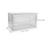 ABOOFAN Clear Display Case for Miniature Figures Transparent Action Figure Storage Box Compact Showcase Organizer for Collectors and Desk Display Sturdy Design for -Term Use view 2