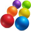 8.5 Inch Playground Balls Dodgeballs for Kids & Adults - (Pack of 6) Inflatable Rubber Indoor Outdoor Bouncy, Kickballs, Four Square and Handballs for School, Gym, Recess and More with Ball Pump view 1