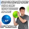 8.5 Inch Playground Balls Dodgeballs for Kids & Adults - (Pack of 6) Inflatable Rubber Indoor Outdoor Bouncy, Kickballs, Four Square and Handballs for School, Gym, Recess and More with Ball Pump view 3
