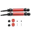 2Pcs Rear Drive Shaft CVD for 1/10 ECX 2WD Series for Ru-ckus for Tor-Ment for Bru-Tus Circuit AMP RC Car Upgrade Parts(Red) view 1