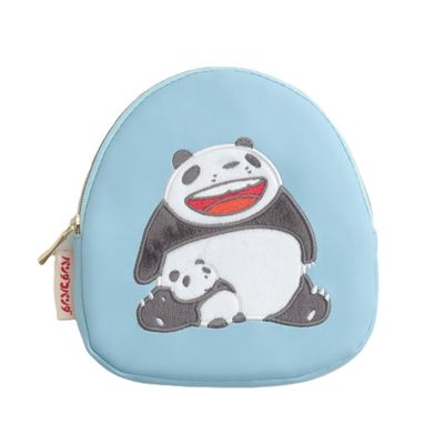 Overglad PNN-086 Panda Pouch Die Cut Boa Pouch, Blue