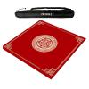 YXLYFDLY Square Mahjong Mat with Rubber Backing, Anti Slip and Wear-Resistant Table Cover, Table Mat for Mahjong Paigow Poker Card Games(70 cm/27.55 in) view 1