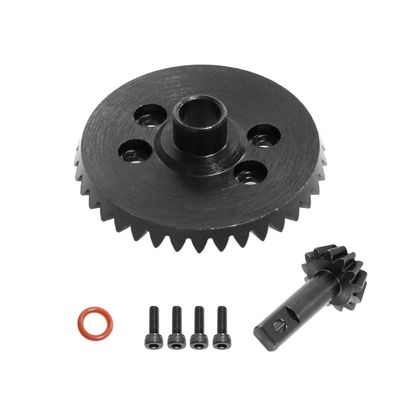 VyTRdW Compatible Steel Differential Gear for 1/10 4WD RC Vehicles 4X4 VXL 37T/13T