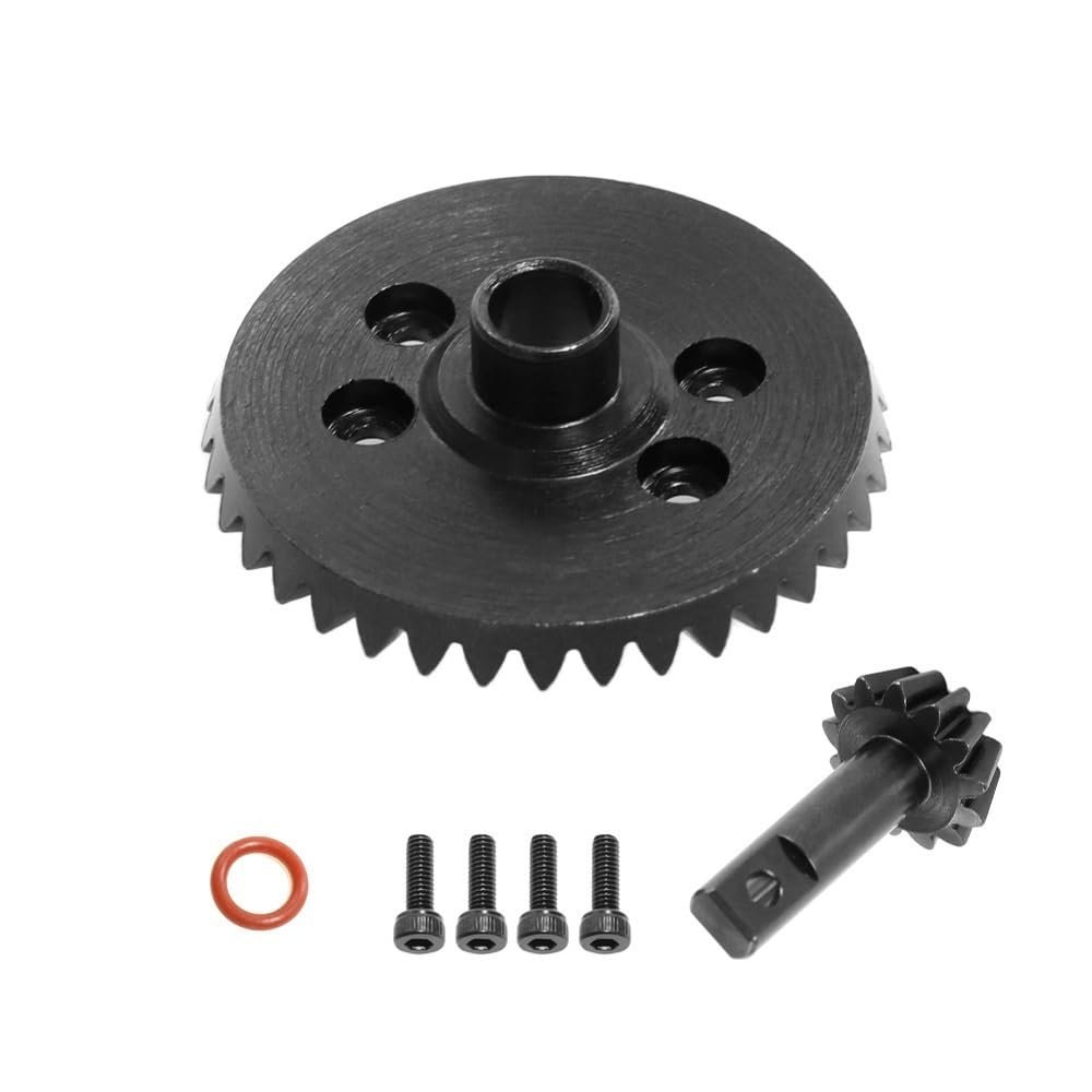 VyTRdW Compatible Steel Differential Gear for 1/10 4WD RC Vehicles 4X4 VXL 37T/13T