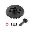 VyTRdW Compatible Steel Differential Gear for 1/10 4WD RC Vehicles 4X4 VXL 37T/13T view 1