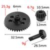 VyTRdW Compatible Steel Differential Gear for 1/10 4WD RC Vehicles 4X4 VXL 37T/13T view 2