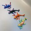 3D Printed Chameleon Toy Ornament Christmas Multicolor Animal Full Body Joints Movable Ornament Quirky Gift for Friends 19.5cm/7.67in (Purple) view 4