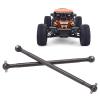 2Pcs Rear Drive Shaft Steel Blacks RC Toy Car Accessory Parts for ZD Racing 10 7191 1/10 RC Off Road Vehicle, Dog Bone Drive Shaft Rear Axle Transfer Power Efficient Rear Drive view 4