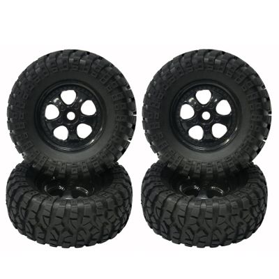 4Pcs Rubber Tires Tyre Wheel for HBX for HAI-Boxing 901 901A 903 903A 905 905A 1/12 RC Car Upgrades Parts Spare Accessories