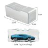 40 Pcs 1/64 Scale Toy Car Display Case for Hot Wheels, Matchbox, Model & Mini Cars  Clear Acrylic Storage Organizer with Snap-On Dust Cover for Collectibles (White Transparent) view 4