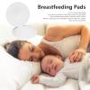 12 Pack Washable Breast Pads Reusable Nursing Pads Breastfeeding Supplies Absorbent Vented Leak Proof Nursing Pads, Pure Cotton Washable Leakproof Nursing Breast Pads view 2