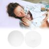 12 Pack Washable Breast Pads Reusable Nursing Pads Breastfeeding Supplies Absorbent Vented Leak Proof Nursing Pads, Pure Cotton Washable Leakproof Nursing Breast Pads view 4
