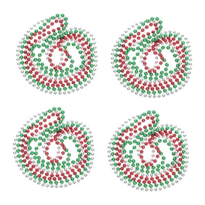 Abaodam 12pcs Mexican Carnival Party Necklaces Festive Beaded Neck Pendants for Celebrations Lightweight Necklaces for Gatherings