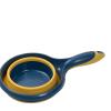 NPQPNAFC Water Scoop Folding Water Ladle Collapsible Kitchen Water Scoop Bath Spoon Ladle Bathroom Hair Washing Water Scoop Shampoo Rinse Cup Spoon view 1