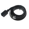 Fowspvzn Mic Extension Cable 6 Pin 3 Meters Black Cord for FTM-100DR 3200DR FT-7800 FT-8800 FT-1907 FTM-400DR FTM-400XDR 400DE view 4