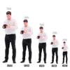ORIELOAN Photographer Toy Figures, 1/18-1/87 Scale Male Photographer Figurines - Standing & Kneeling Poses, Gray Suit and White Shirt, Painted and Unpainted Options (White - Standing - 1/87) view 4