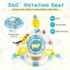 BABY JOY Baby Jumpers and Bouncers, Infant Activity Center with Music Lights Sounds, 360 Rotating Seat and 3 Adjustable Heights, Baby Play and Learning Center for 6-12 Months view 4