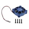 RC Car Accessories for Hsp for Axial for Scx10 D90 for HPI 1/10 1/12 1/8 RC Cooling Fan 40x40mm Motor Cooling Fan with Mesh Cover RC Car Cooling Motor ESC Parts(Blue) view 2