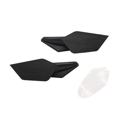 2pcs Motorcycle Winglets Kits Aerodynamic Wing Spoiler Universal Modification Accessories