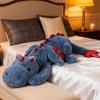 ARELUX Giant 50in 3Lb Big Blue Dragon Large Stuffed Animals Cute Plush Toy Fuzzy Jumbo Dinosaur Pillow Plushies with Wings Cuddly Soft Pterosaur Plushie for Friends Family Member view 1