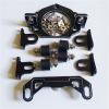 RC Boat Parts Universal Engine Mount Aluminum Alloy Engine Mount CNC Machined for 26,29,30,32cc(Black) view 1
