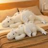 ARELUX Giant 50in 3Lb Big White Dragon Large Stuffed Animals Cute Plush Toy Fuzzy Jumbo Dinosaur Pillow Plushies with Wings Cuddly Soft Green Pterosaur Plushie for Friends Family Member view 3