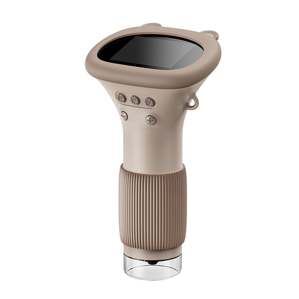 1000X Kids Microscope Digital,2in Screen, 400 Photo Storage, 100X-1000X Zoom, USB Connection, for Shared Exploration with PC