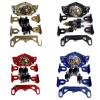RC Boat Parts Universal Engine Mount Aluminum Alloy Engine Mount CNC Machined for 26,29,30,32cc(Red) view 3