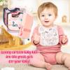 2ooya 6Pcs Waterproof Toddler Bibs Baby Feeding Bib Set with Crumb Catcher Pocket, Infant Adjustable Baby Teething Bib, Babies Sleeveless Animals Food Bibs Keepsake Gift for Baby Shower, 6-24 Months view 4