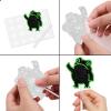 18pcs Black Green Glitter Frog Dessert Cupcake Topper Pick for Night Club Dance Frog Theme Decor Supplies Men Women Happy Birthday Party Decorations view 4